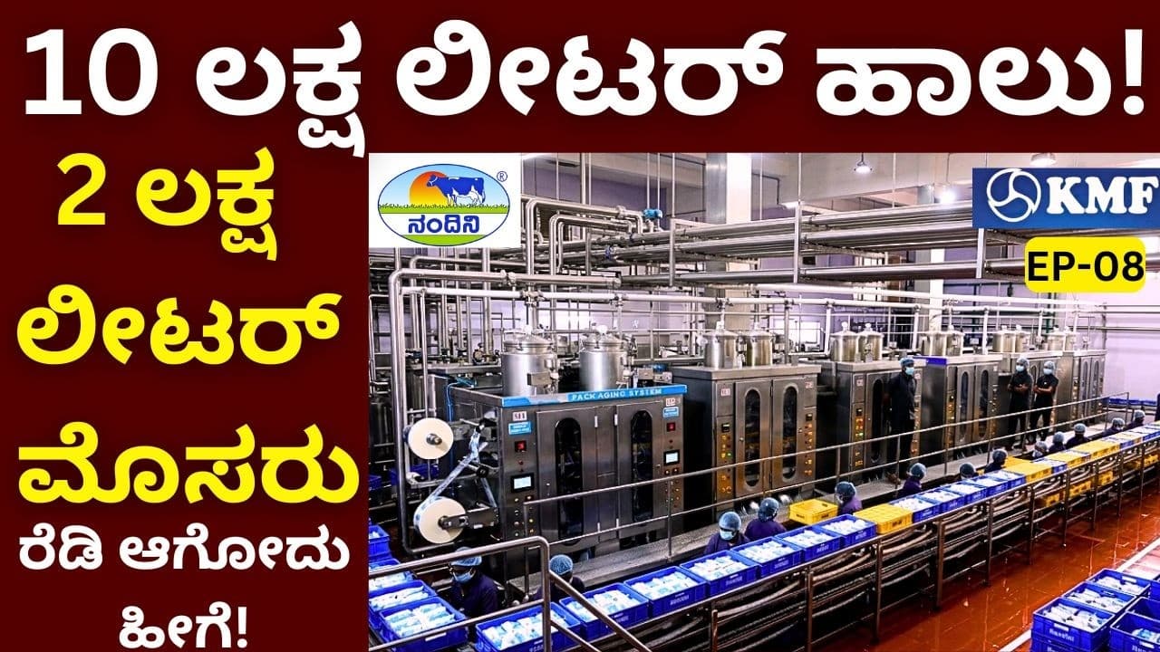 "ಹಾಲಿನ ಗುಣಮಟ್ಟ ಪರೀಕ್ಷೆ ಹೀಗೆ ಮಾಡ್ತಾರೆ ನೋಡಿ"!||KMF||Nandini Milk||EP-08